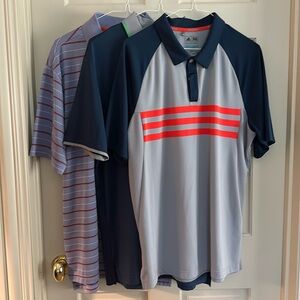 Men’s Adidas Golf Polo Bundle of 3 - Sz M